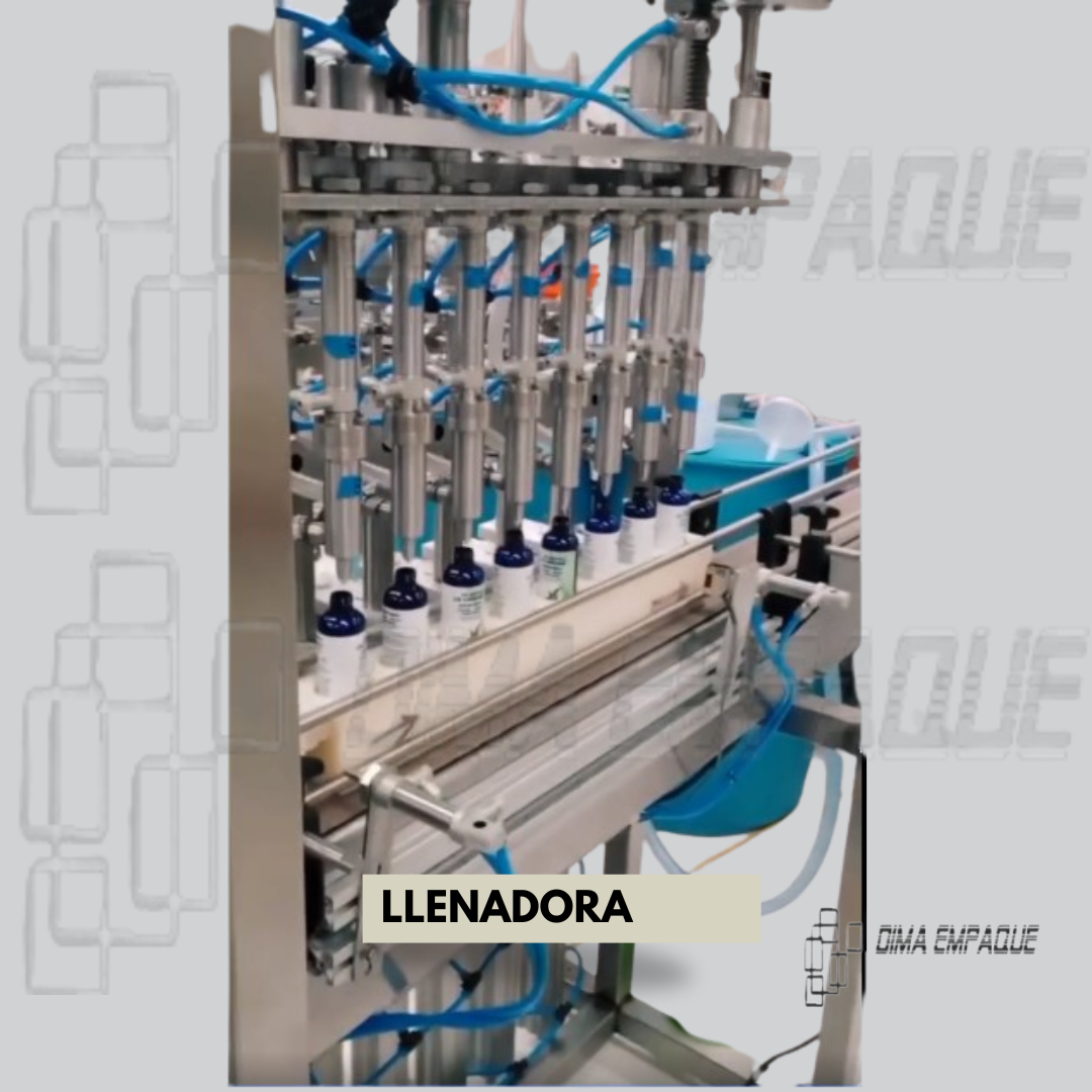 Llenadora de líquidos por gravedad